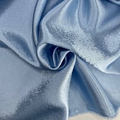 Креп-сатин плат. Нежно-голубой 150 см, Китай
