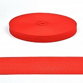 Тесьма вязаная Красный 18 мм, Китай