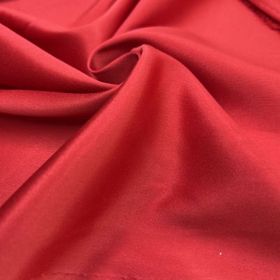 Атлас стрейч мат. DENCE Красный 150 см, Китай
