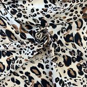 Супер софт плательный Принт Леопард, 150 см, Китай
