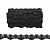Кружево гипюр 30 мм Чёрный растит орнамент, Китай