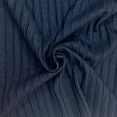 Трикотаж лапша Темно-синий 150 см, Китай