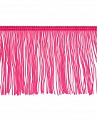 Бахрома нити без петли 150 мм Ярко-розовый, Китай