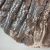 Пайетка на трикотаже Чешуя пудра серебро 150 см, Китай
