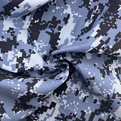ХБ Грета Камуфляж пиксели синий 150см, Китай