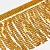 Бахрома с пайетками 170 мм Золото голограмма, Китай