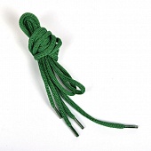 Шнурки круглые 4,5 мм*80 см Зеленый 2шт, Китай