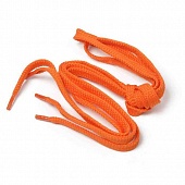 Шнурки плоские 9 мм 100 см Оранжевый 2шт, Китай